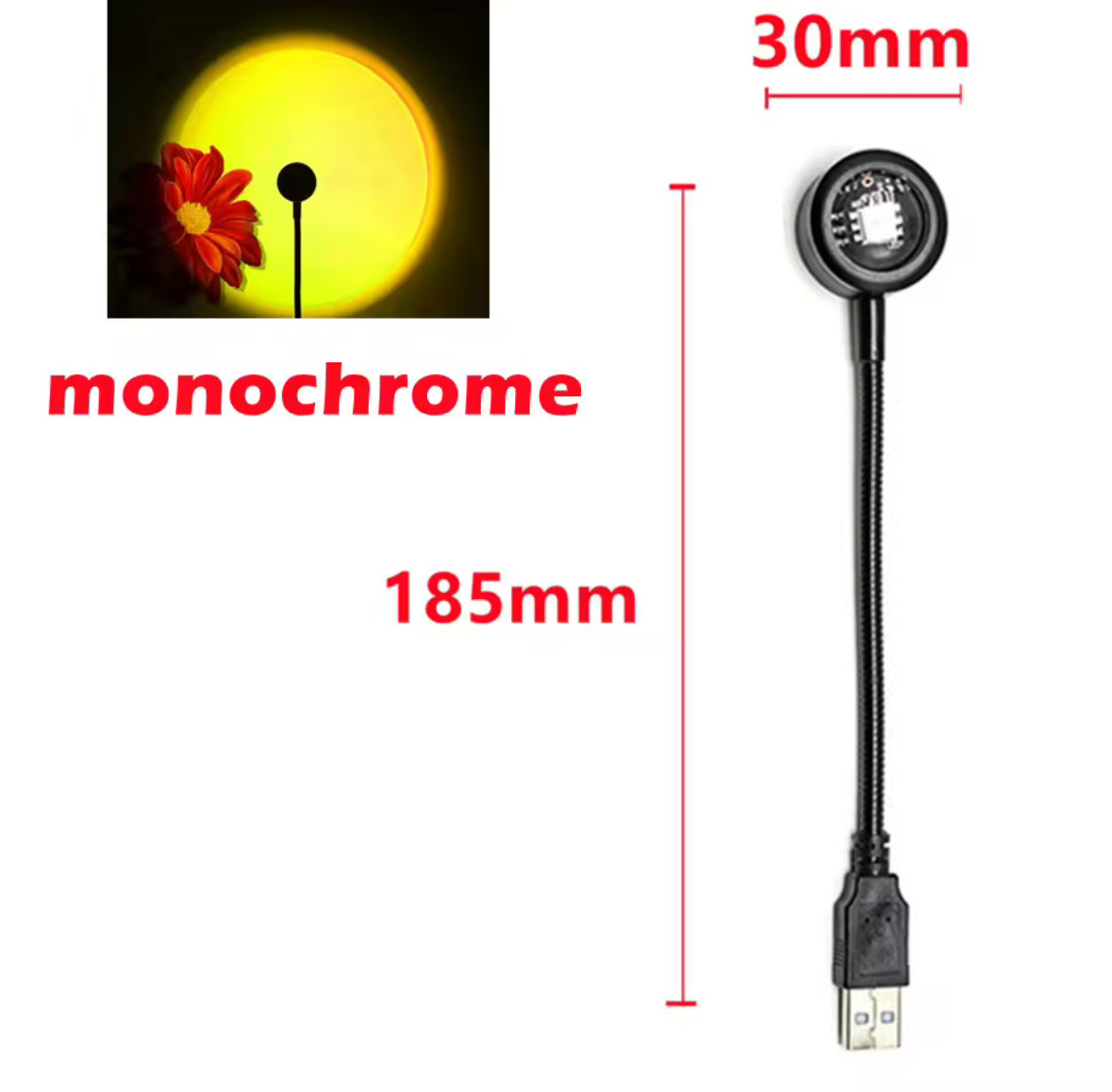LED sunset lamps