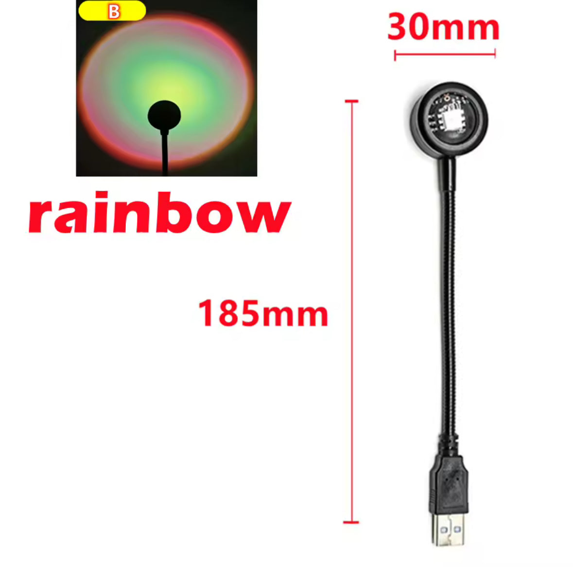 LED sunset lamps