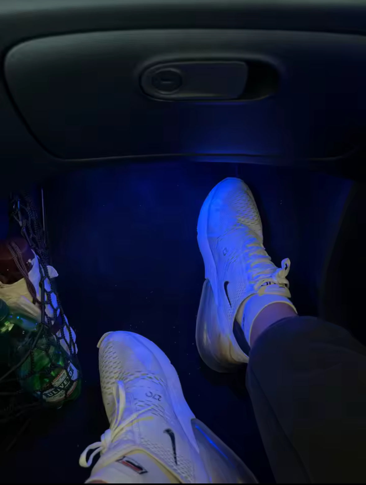 Wireless Adhesive LED Car Interior Ambient Light Remote Control Decor Auto Roof Foot Atmosphere Lamp Bicycle Tail Light