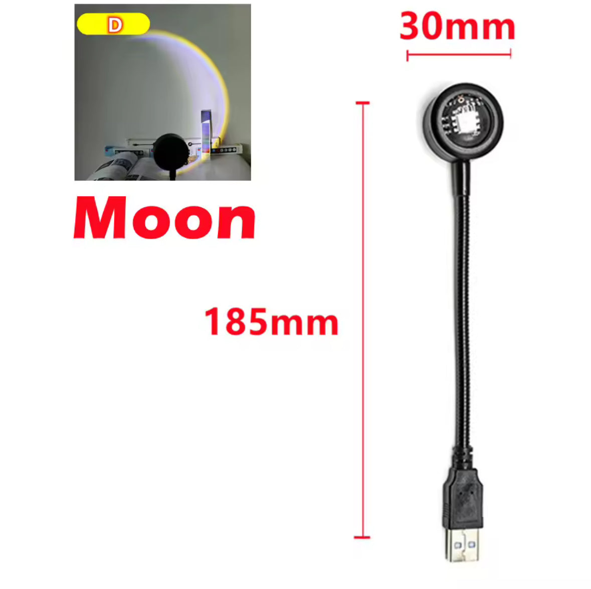 LED sunset lamps